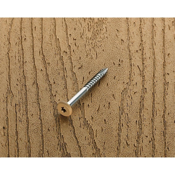 Tinkertools Deckfast No. 9 x 1.87 in. Star Pan Head Epoxy Coated Stainless Steel Fascia Screws TI2513479 - main
